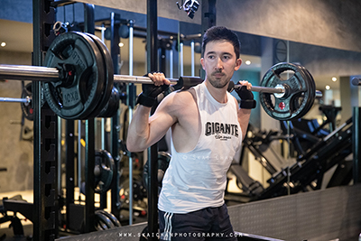 Fitness Gym Photoshoot - Lukas Berger