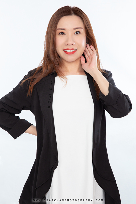 Corporate studio photoshoot with Carol Lim at Tanjong Pagar (photography studio)