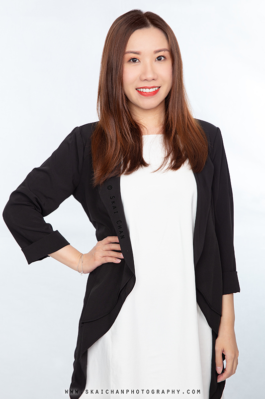 Corporate studio photoshoot with Carol Lim at Tanjong Pagar (photography studio)