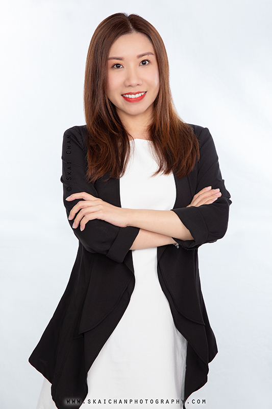 Corporate studio photoshoot with Carol Lim at Tanjong Pagar (photography studio)