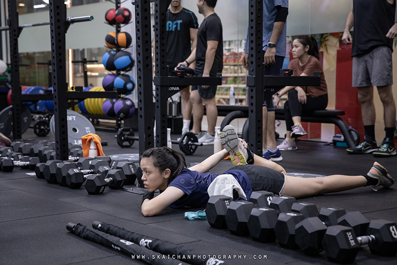 Fitness class photoshoot at Body Fit Training (BFT) Changi (Gym)