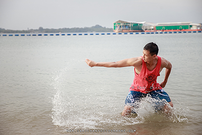 Beach Fitness Lifestyle Photoshoot - Raymond Chan @ Pasir Ris Park