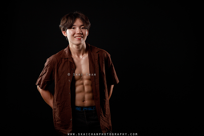 Men's fitness photoshoot with Lee Won Jae at Photography Studio @ Rochester Park