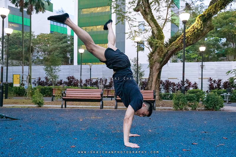 Gymnastics photoshoot with Raymund @ Tavistock Avenue Park (Serangoon Garden)