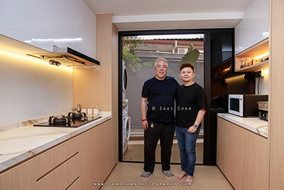 Testimonial Photoshoot - Calvin & James @ Indoor (Client's Home)