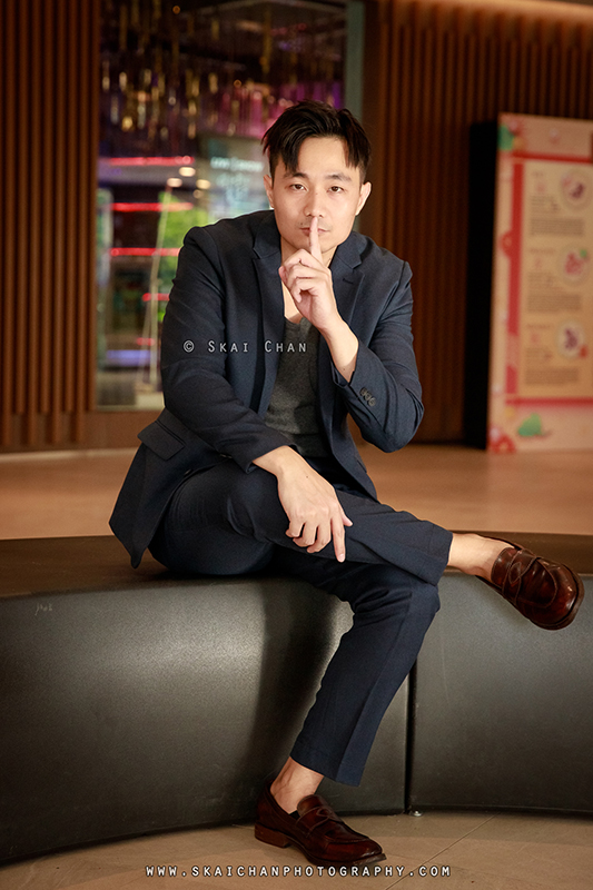 Men's fashion photoshoot with Ong Yongchuan at Safra Yishun country club