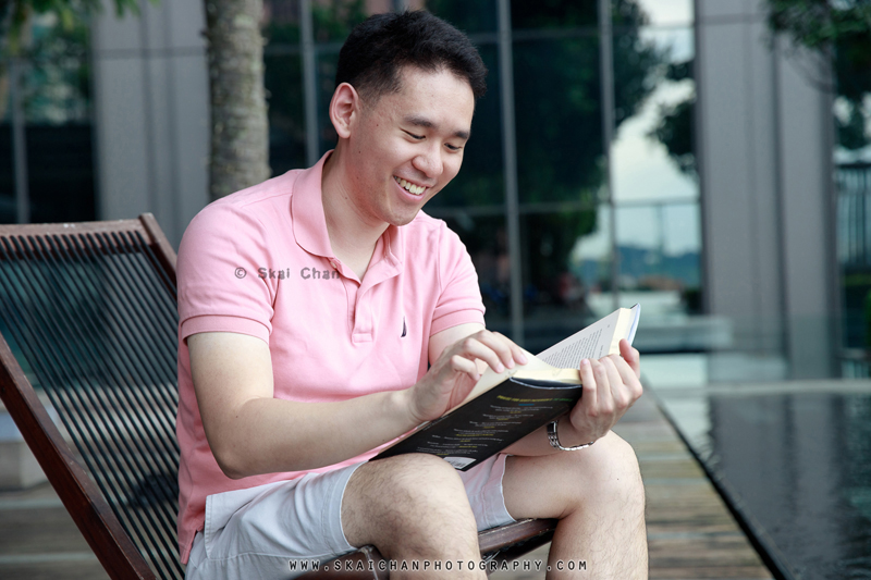 Men's reading (hobby) photoshoot with Michael @ swimming pool, Dao by Dorsett (hotel) Men's reading (hobby) photoshoot with Michael @ swimming pool, Dao by Dorsett (hotel)