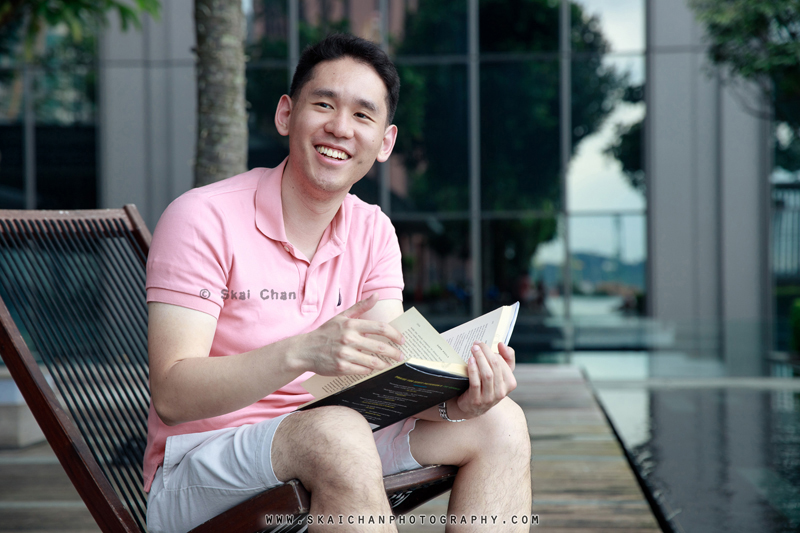 Men's reading (hobby) photoshoot with Michael @ swimming pool, Dao by Dorsett (hotel) Men's reading (hobby) photoshoot with Michael @ swimming pool, Dao by Dorsett (hotel)
