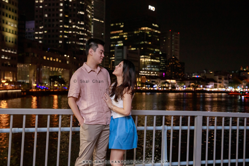 Night couple photoshoot with Troy & Felicia at Fullerton Hotel Night couple photoshoot with Troy & Felicia at Fullerton Hotel