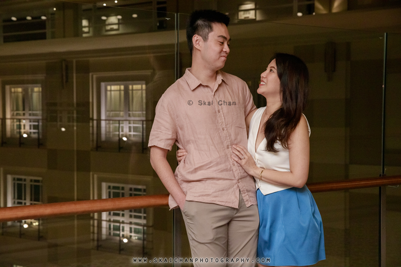 Night couple photoshoot with Troy & Felicia at Fullerton Hotel Night couple photoshoot with Troy & Felicia at Fullerton Hotel