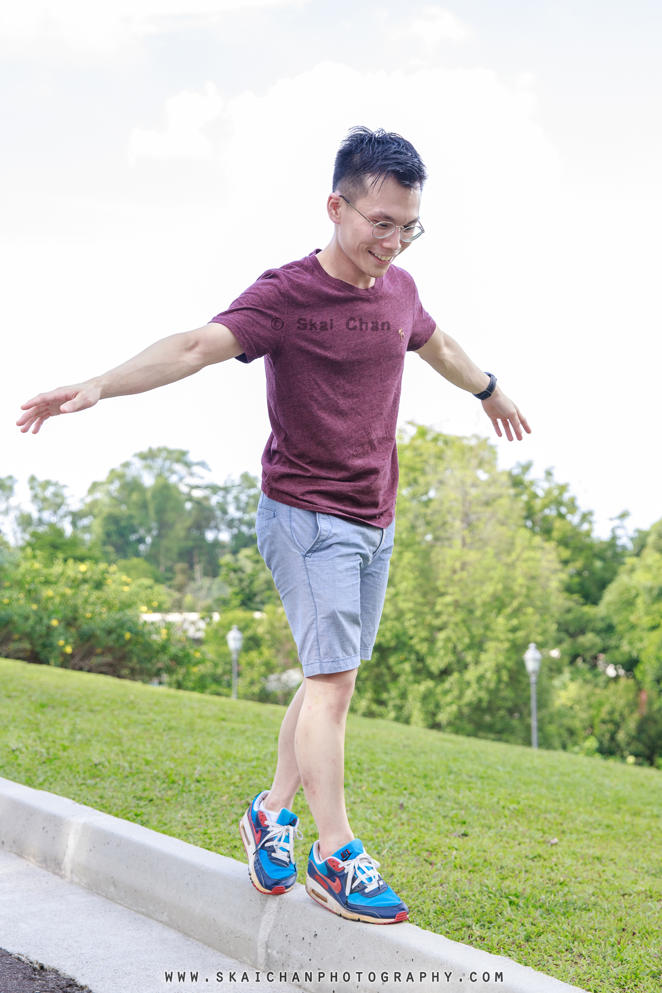 Lifestyle Personality photoshoot with Michael Tan at Forest Discovery Centre