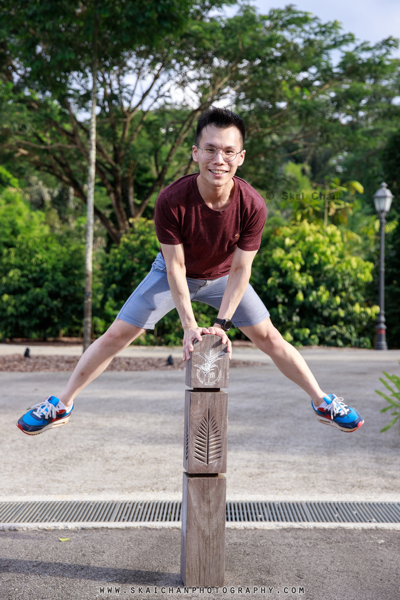 Lifestyle Personality photoshoot with Michael Tan at Forest Discovery Centre