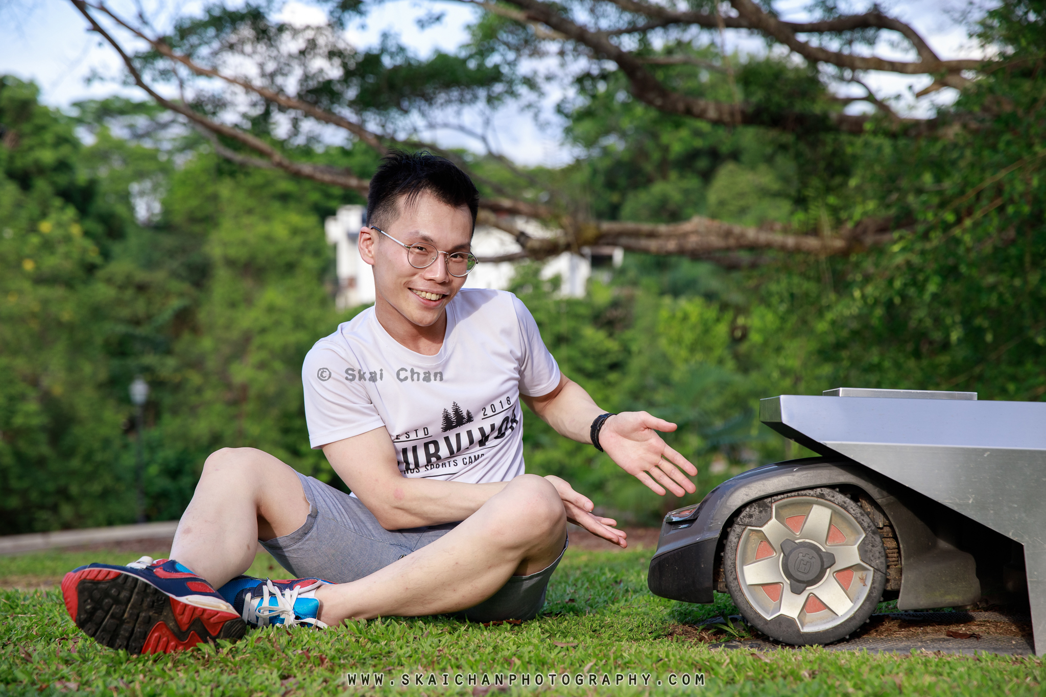Lifestyle Personality photoshoot with Michael Tan at Forest Discovery Centre