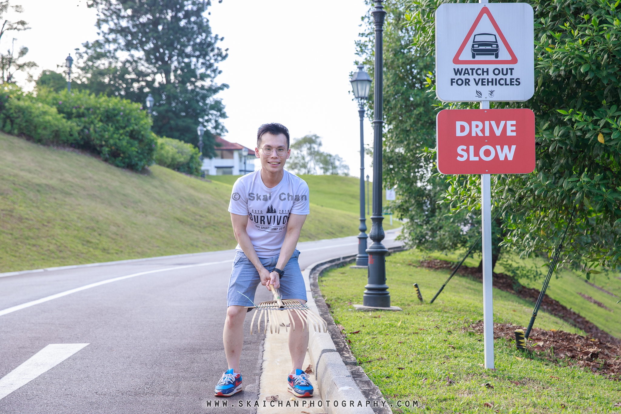 Lifestyle Personality photoshoot with Michael Tan at Forest Discovery Centre