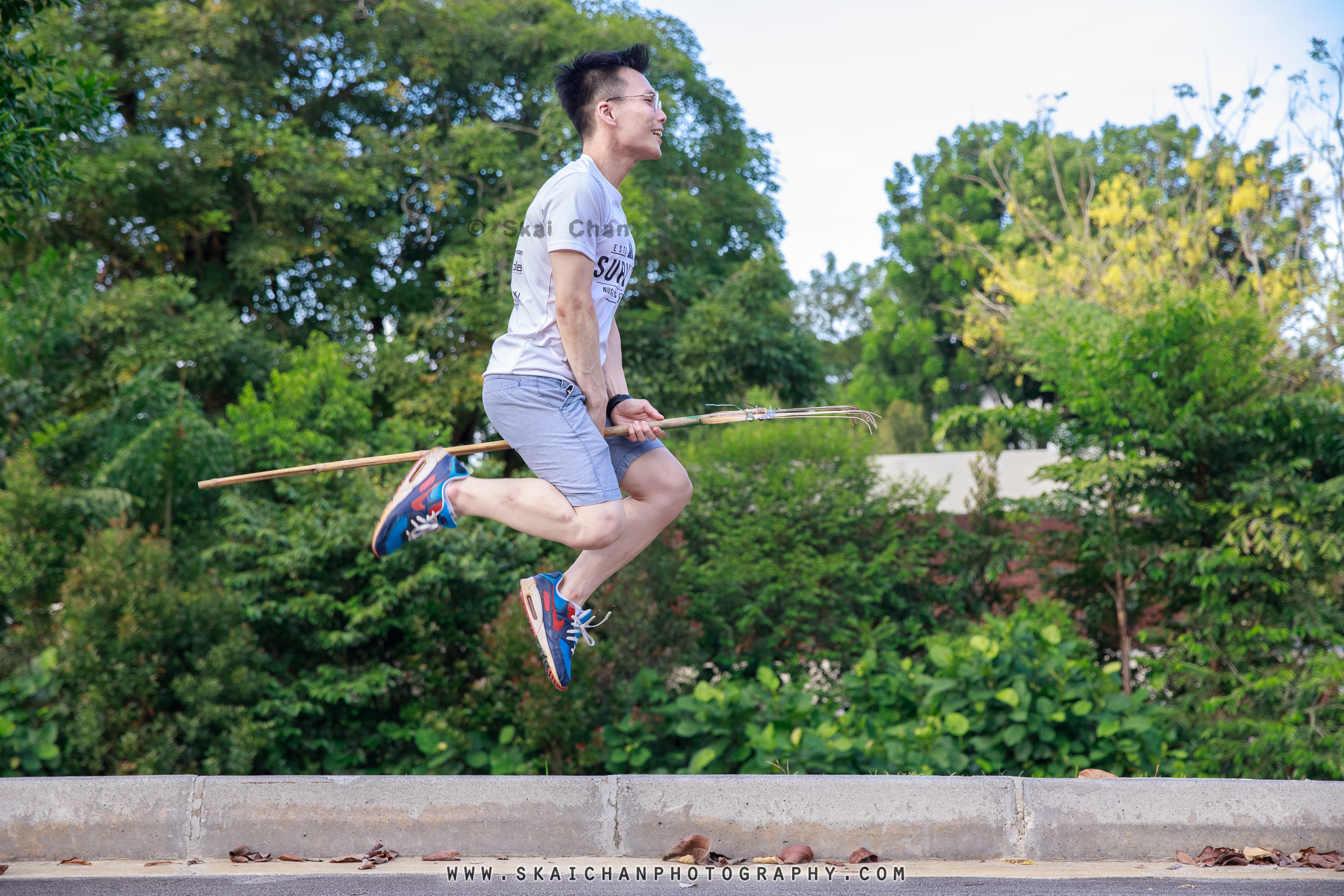 Lifestyle Personality photoshoot with Michael Tan at Forest Discovery Centre