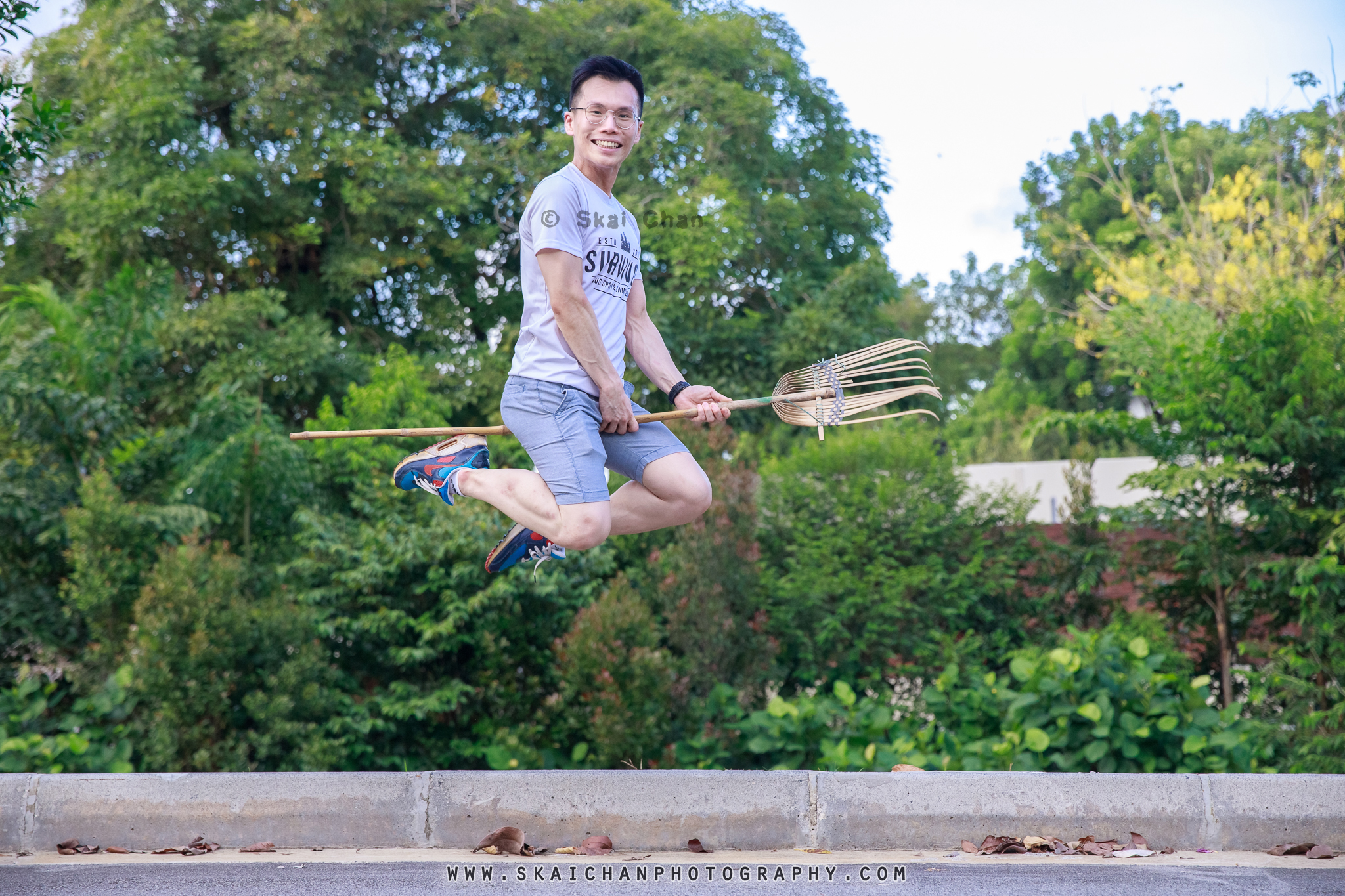 Lifestyle Personality photoshoot with Michael Tan at Forest Discovery Centre