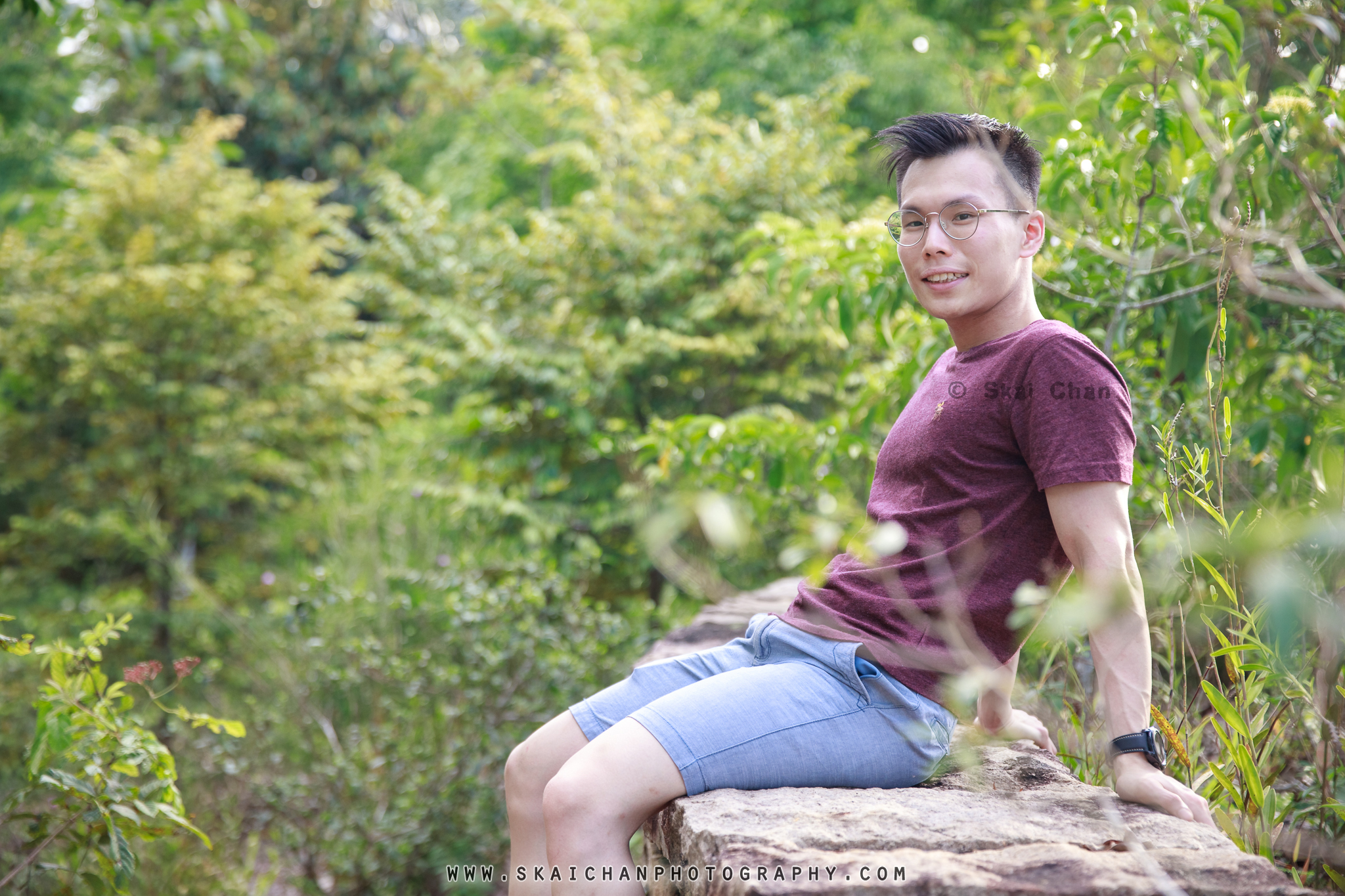 Lifestyle photoshoot with Michael Tan at Forest Discovery Centre Lifestyle photoshoot with Michael Tan at Forest Discovery Centre