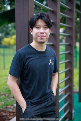 Outdoor Fitness Photoshoot - Jun Hao @ Ang Mo Kio Ave 3 Park